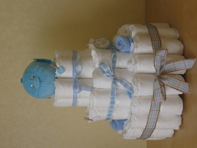 Luiertaart jongen groot